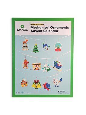 KiwiCo Mechanical Ornaments Advent Calendar DIY Christmas STEM Craft Kit